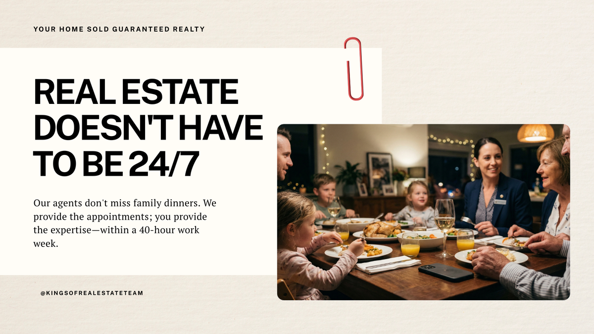 Stop Trading Your Soul for Sales: The Real Estate Secret to Reclaiming Your Weekends